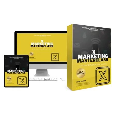 X Marketing Masterclass – Video Course with Resell Rights