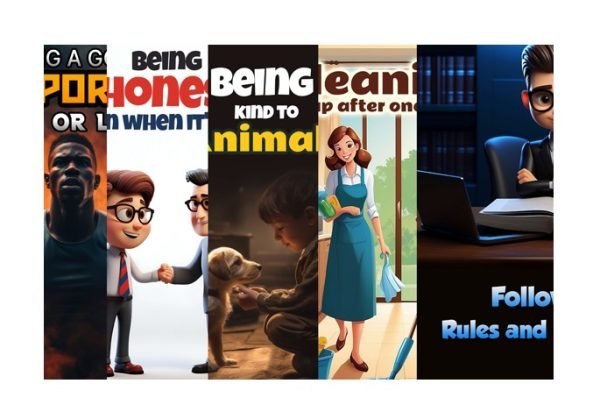 5 Kid’s Good Behavior Stories – eBook with Resell Rights