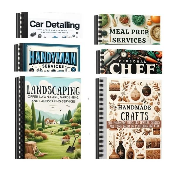 6 Side Hustle Reports to Make Money Vol. 2 – eBook with Resell Rights